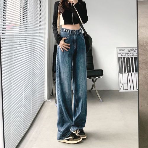 大人のお洒落をキャッチ! ロング丈 通勤 ぴったりしたサイズ感 きれいIライン 無地 シンプル ジーンズ fashion ootd カジュアルコーデ ファッション コーディネート 今日のコーデ coordinate トレンドコーデ 着回しコ