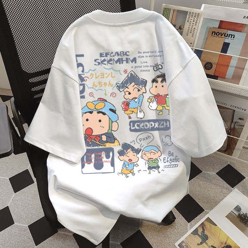 2色半袖ゆったりTシャツ